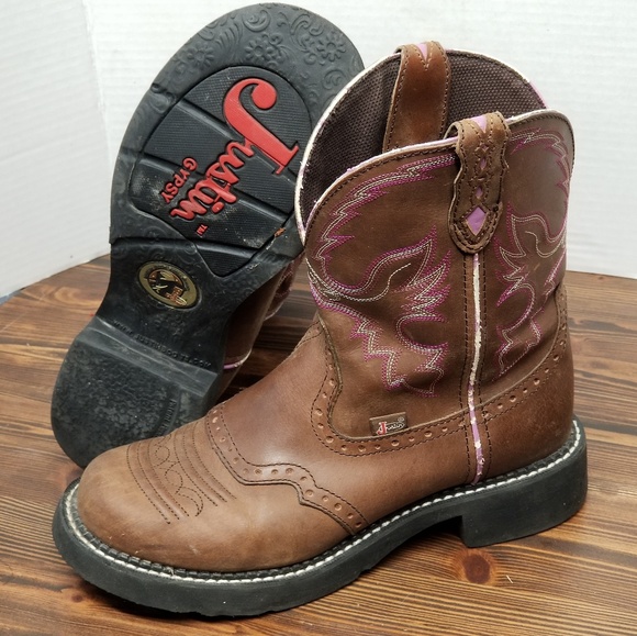 justin gypsy steel toe